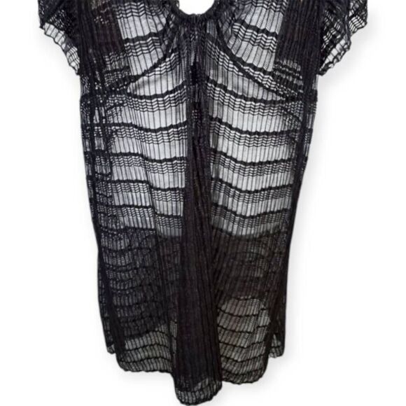 AVENUE BLACK COVERUP SZ.18/20 GUC. - Picture 3 of 7